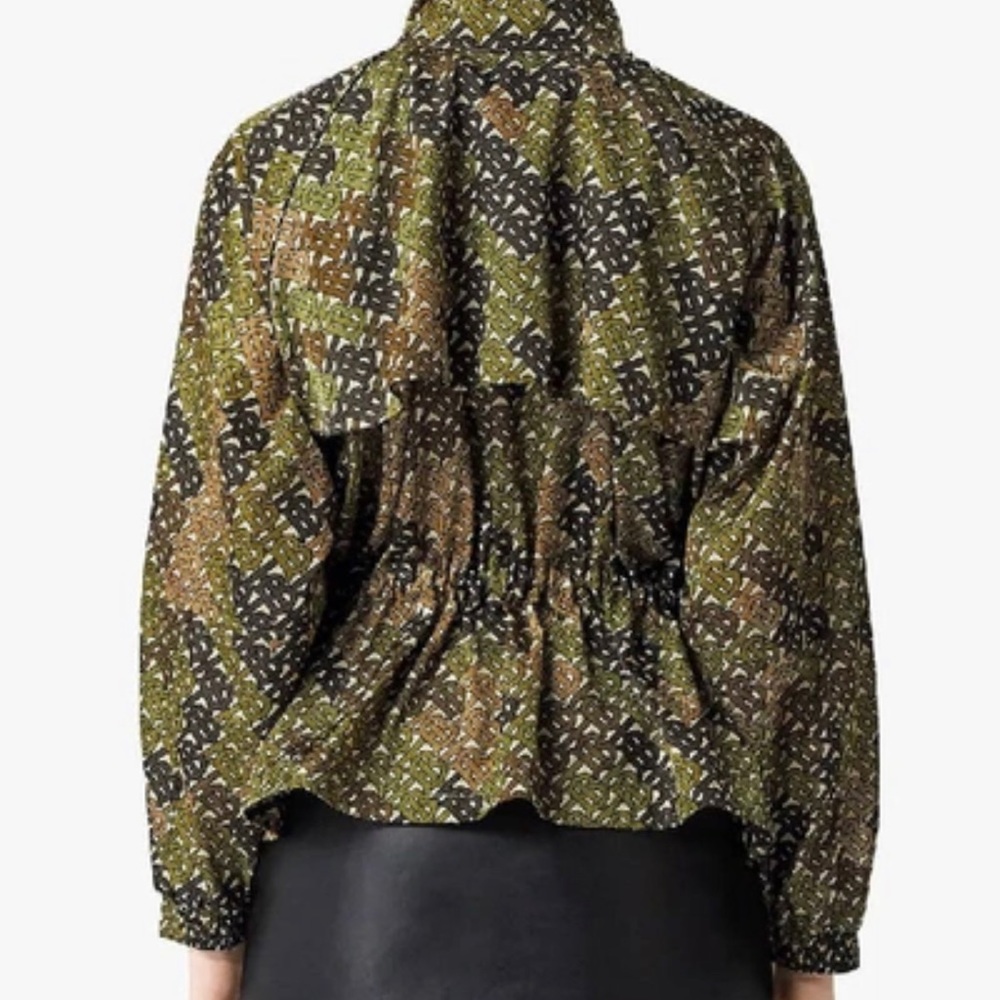 Authentic Burberry Monogram Print Nylon Funnel Ne… - image 4